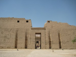 Entrance to Temple of Habu